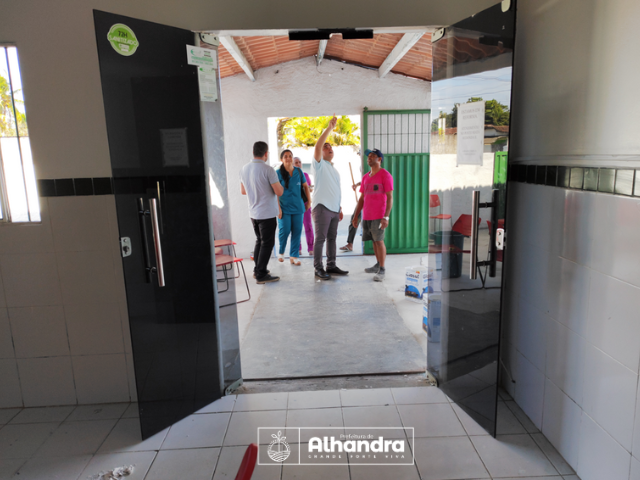 PA e UBS Mata Redonda I recebem serviços de adequações e melhorias na estrutura do prédio
