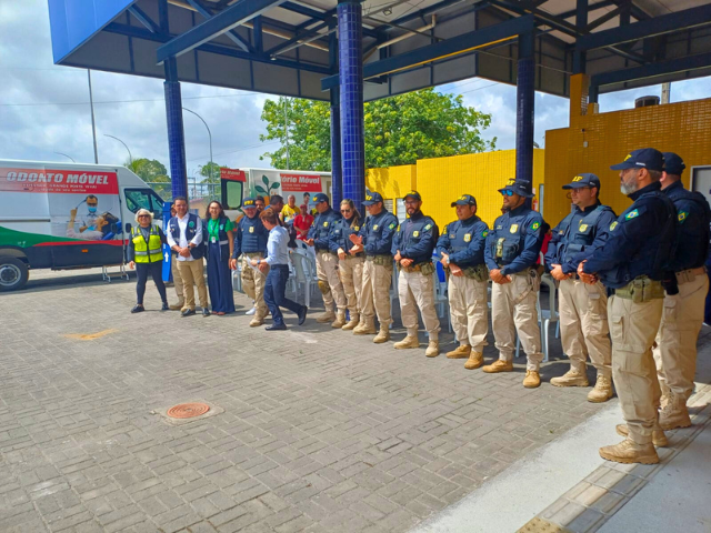 Prefeitura de Alhandra realiza ação de saúde integrada com a PRF durante a Operação Rodovida em Mata Redonda
