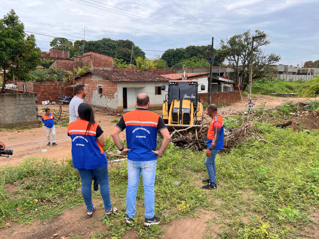 Defesa Civil de Alhandra reforça monitoramento e mapeia áreas de risco no município
