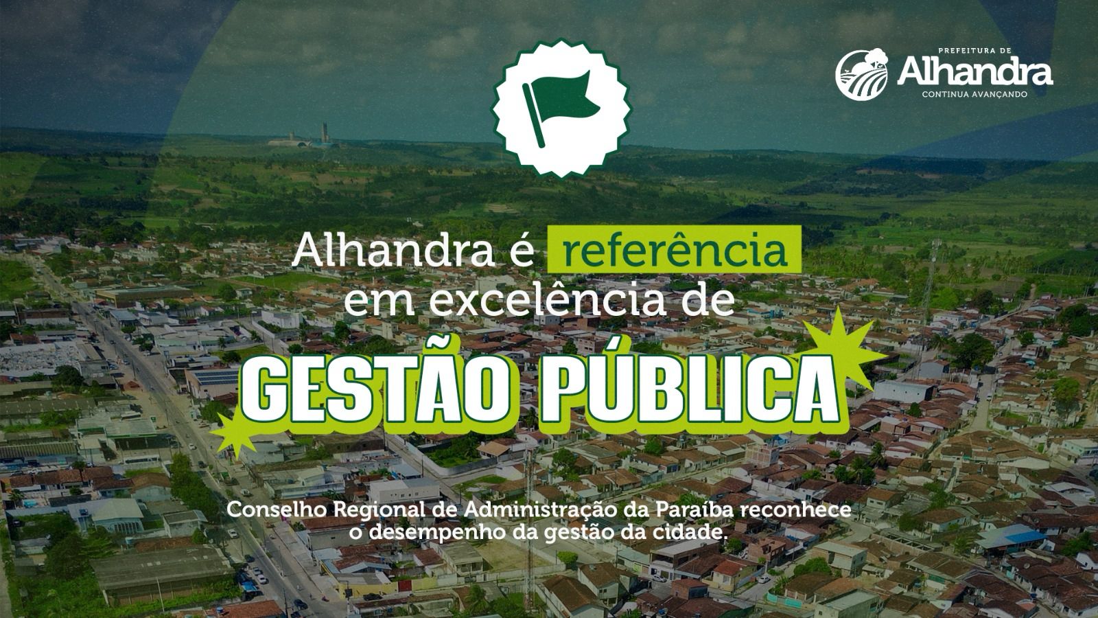 Conselho de Administração da Paraíba confirma Alhandra como referência em excelência de gestão pública