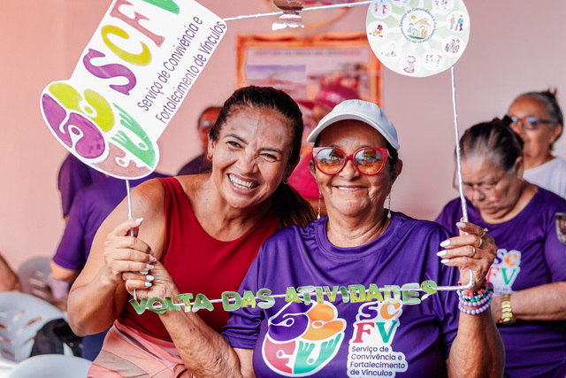 Alegria, acolhimento e inclusão marcam retorno das atividades do SCFV em Alhandra