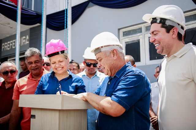 Prefeitura de Alhandra autoriza início das obras da nova sede administrativa com recursos próprios