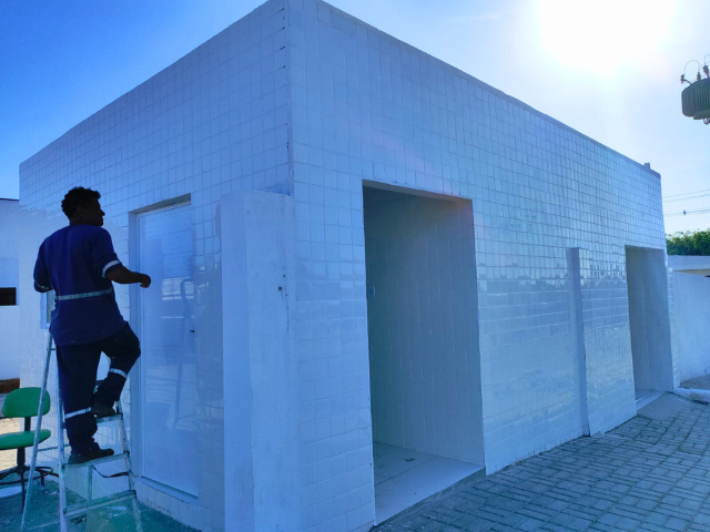 Adequações e melhorias trazem modernização ao Hospital Municipal de Alhandra: Sala de raio-x e Necrotério em fase final de implantação
