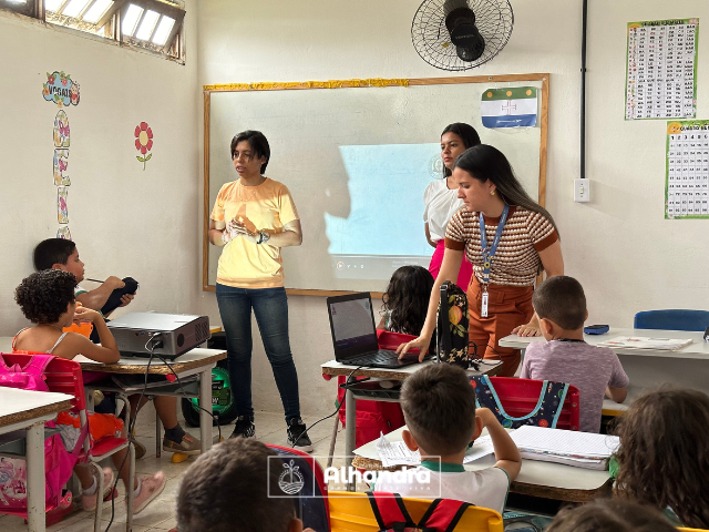 NASF: Saúde e Educação promovem o Programa Saúde na Escola; ação aconteceu na Escola Municipal Olívia Correia, na localidade do Acais, em Alhandra