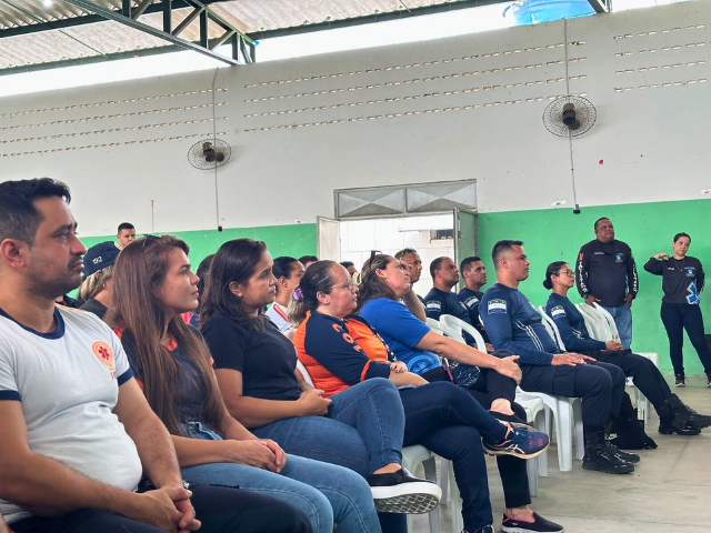 Núcleo de Educação Permanente do Samu realiza capacitação para profissionais de saúde e segurança pública
