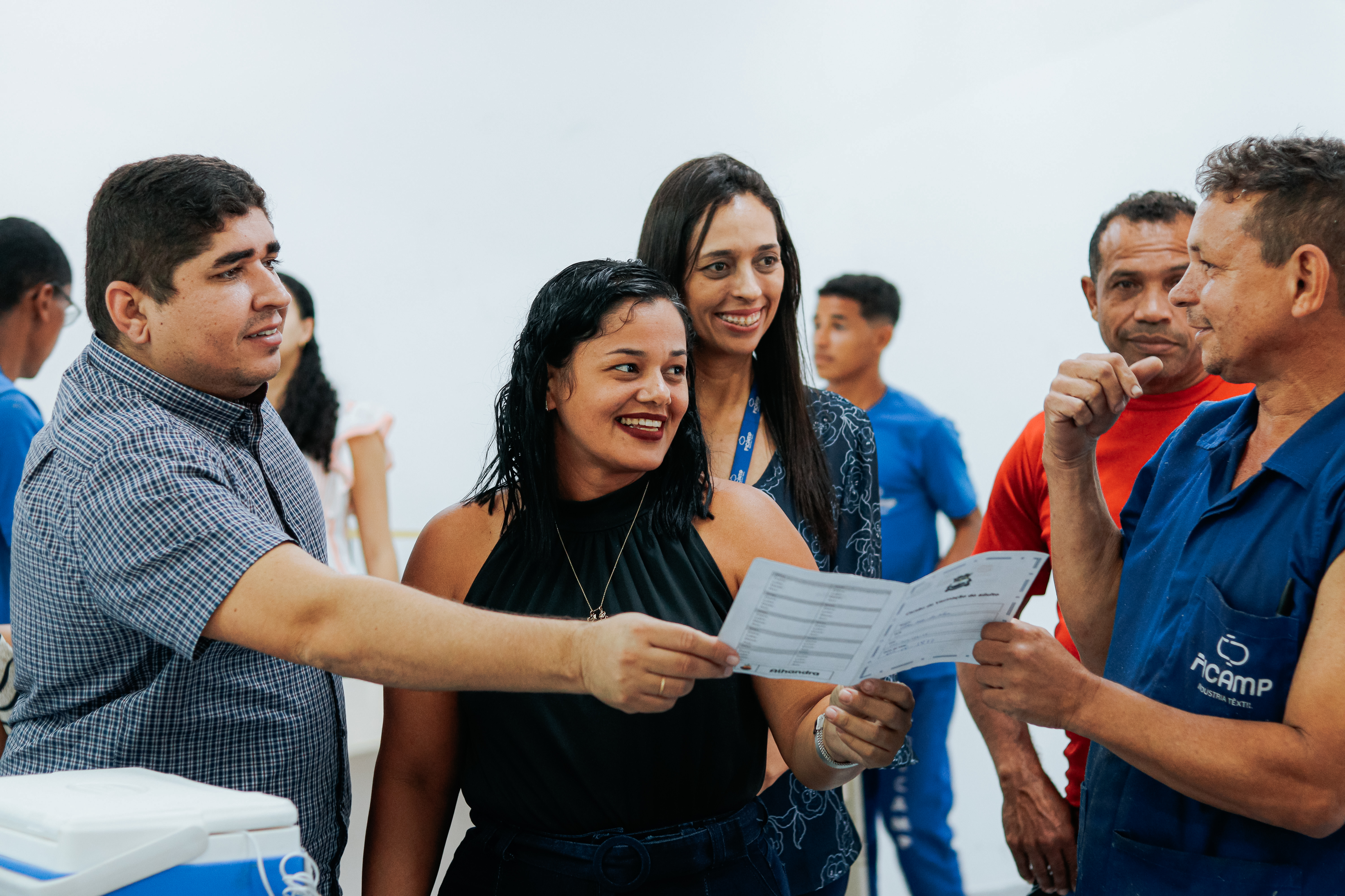 Prefeitura de Alhandra leva cuidados de saúde até os colaboradores da FICAMP, em ação especial pelos 27 anos da empresa