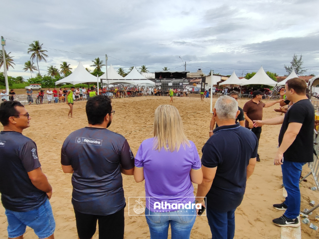 Torneio de Futevôlei de Emancipação Política de Alhandra reúne atletas e premiações com mais de R$13 mil 