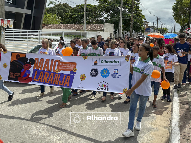 
CREAS, em Alhandra, promove caminhada de encerramento da Campanha Maio Laranja
