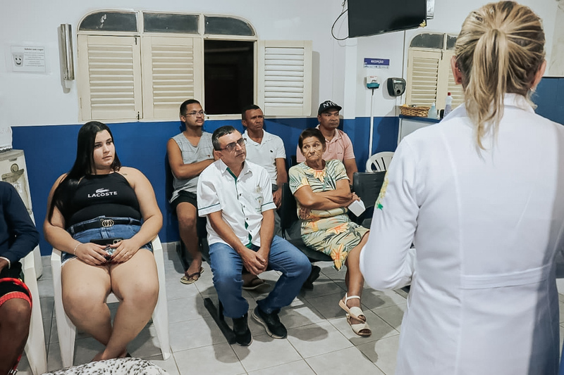 Secretaria de Saúde de Alhandra reforça ações do Fevereiro Roxo e Laranja nas UBS do município