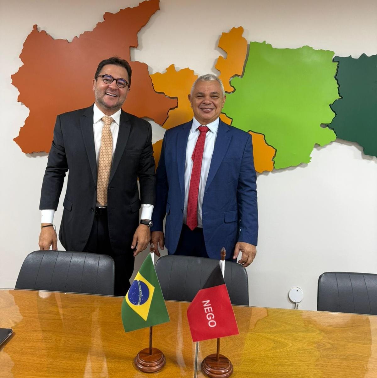Durante reunião com secretário de Representação da Paraíba em Brasília, prefeito Marcelo Rodrigues articula investimentos para Alhandra