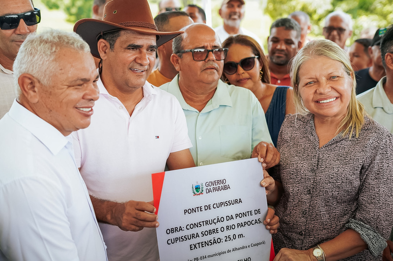 Parceria com o Governo do Estado garante entrega de ponte entre Alhandra e Caaporã e impulsiona integração regional
