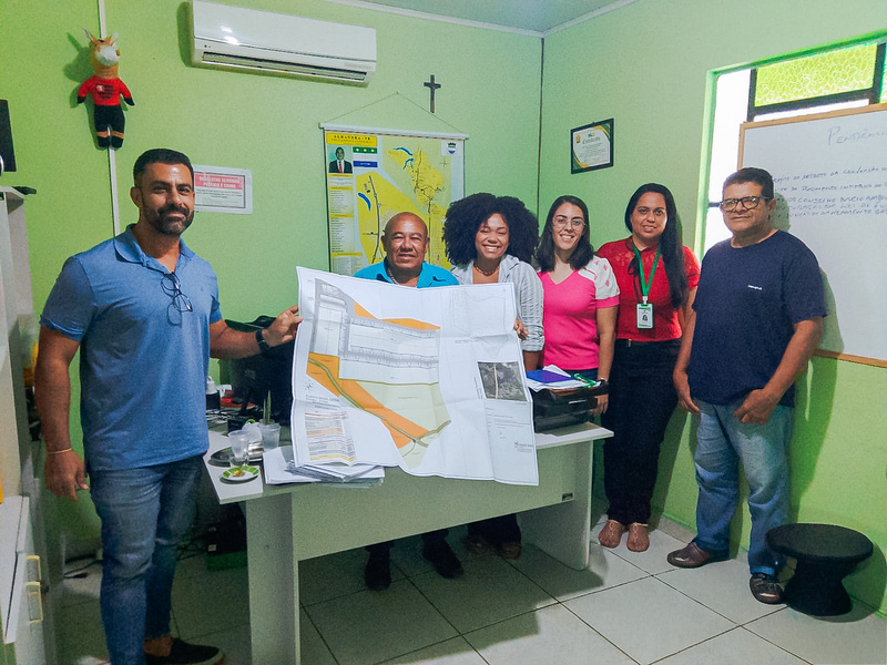 Secretaria de Meio Ambiente de Alhandra conduz reunião para definir implantação de nova empresa em Mata Redonda