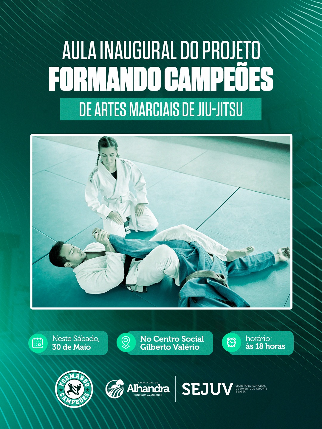 Prefeitura de Alhandra lança projeto Formando Campeões com foco em esporte, educação e cidadania
