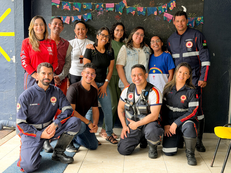 Prefeitura de Alhandra promove capacitação em primeiros socorros para profissionais do Garoto Cidadão